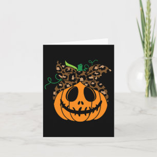 Erntedank Halloween Fall Niedlich und lustige Kürb Karte