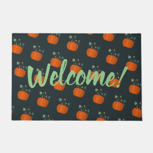 Erntedank Halloween Pumpkin Door Mat Fußmatte