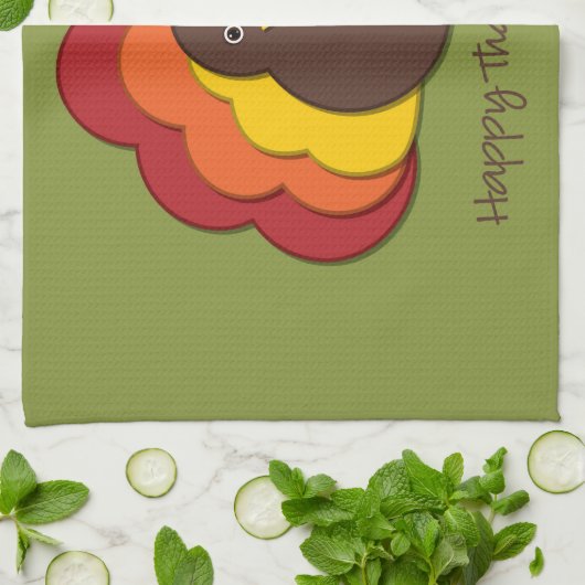 Erntedank Handtuch (Gefaltet)