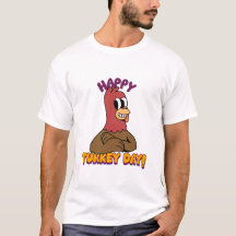 Erntedank Happy Turkey T - Shirt