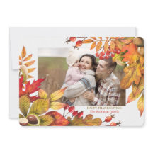 Erntedank Harvest Blätter Berries Horz Foto