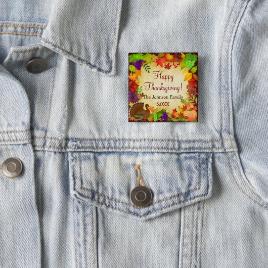 Erntedank Harvest Button (Beispiel)