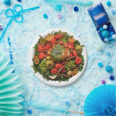 Erntedank Harvest Collection Pappteller (Party)