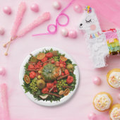 Erntedank Harvest Collection Pappteller (Party)