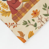 Erntedank Harvest Fleece Blanket (Ecke)