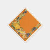 Erntedank Harvest Foods Paper Napkins Serviette (Ecke)