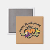 Erntedank Harvest Magnet (Vorderseite/Rückseite)