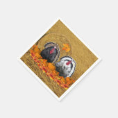 Erntedank Harvest Paper Napkin Serviette (Ecke)