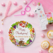 Erntedank Harvest Pappteller (Party)