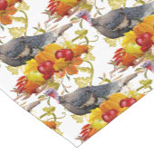 Erntedank Harvest Pumpkin und Türkei Kurzer Tischläufer (Ecke)