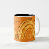 Erntedank Harvest Segen Kaffee Tasse (VorderseiteRechts)
