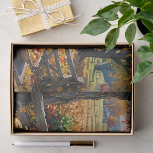 Erntedank Harvest Seidenpapier (Geschenk)