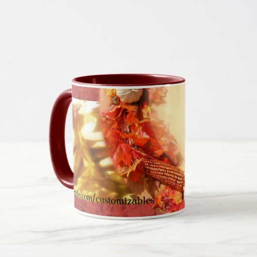 Erntedank Harvest Tasse (Vorderseite Links)