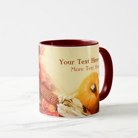 Erntedank Harvest Tasse (VorderseiteRechts)