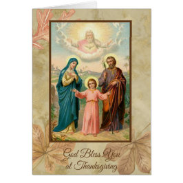 Erntedank-heilige Familie Jesus Mary St Joseph