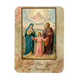 Erntedank Heilige Familie Jesus Mary St. Joseph Magnet