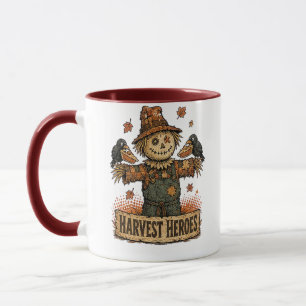 Erntedank-Helden-Design Tasse