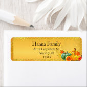 Erntedank Herbst Blätter und Kürbis (Insitu)