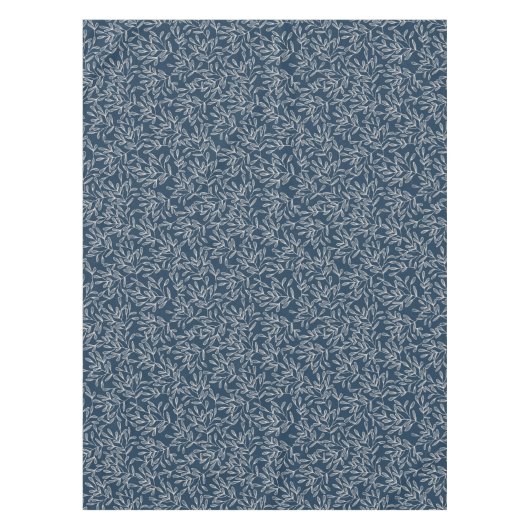 Erntedank Herbst bleibt rustikal blau Tischdecke (Vorderseite)