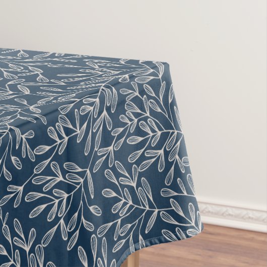 Erntedank Herbst bleibt rustikal blau Tischdecke (Beispiel)