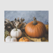 Erntedank Herbst Ernte Halloween Pumpkin Seidenpapier (Vorderseite)