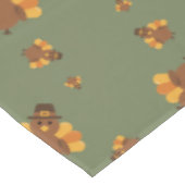 Erntedank Herbst Grüne Türkei Tischdecke (Schrägansicht)