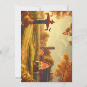 Erntedank/Herbst/Herbst Feiertagskarte