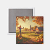 Erntedank/Herbst/Herbst Magnet (Vorderseite/Rückseite)