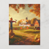 Erntedank/Herbst/Herbst Postkarte (Vorderseite)