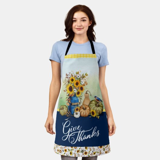 Erntedank Herbst Herbst Schürze (Getragen)