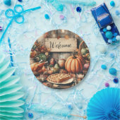 Erntedank/Herbst/Herbst/Vintag Pappteller (Party)