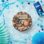 Erntedank/Herbst/Herbst/Vintag Pappteller (Party)