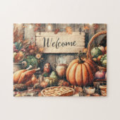 Erntedank/Herbst/Herbst/Vintag Puzzle (Horizontal)