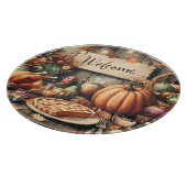 Erntedank/Herbst/Herbst/Vintag Schneidebrett (Ecke)