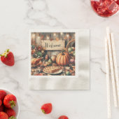 Erntedank/Herbst/Herbst/Vintag Serviette (Beispiel)