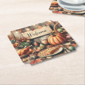 Erntedank/Herbst/Herbst/Vintag Untersetzer (angewinkelt)