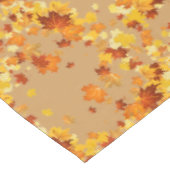 Erntedank Herbst lässt Extravagante Swirbel Tischdecke (Schrägansicht)