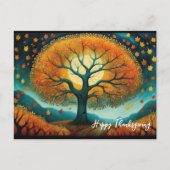 Erntedank Herbst Locarno Feiertagspostkarte (Vorderseite)