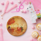 Erntedank Herbst Pappteller (Party)