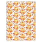 Erntedank Herbst Pumpkin Blätter Wein Tischdecke (Vorderseite)