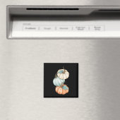 Erntedank Herbst Saison Niedlich farbige Paste Magnet (In Situ (Geschirrspüler))