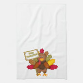 Erntedank Herbst Türkei Küchendesign Handtuch (Vertikal)