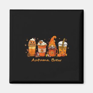 Erntedank Herbstbrause Kaffeepumpukkin Gewürz Magnet
