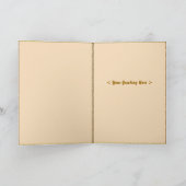 Erntedank Herbstbröckchen (Rahmen für Fotos) Feiertagskarte (Innenseite)