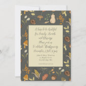 Erntedank Herbsternte Einladung (Vorderseite)