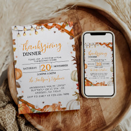 Erntedank |Herbstferien-Ansammlung Einladung