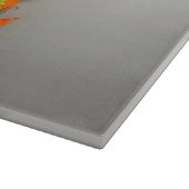 Erntedank Herbstglasschneider Schneidebrett (Ecke)