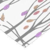 Erntedank Herbstlaub Tischdecke (Schrägansicht)