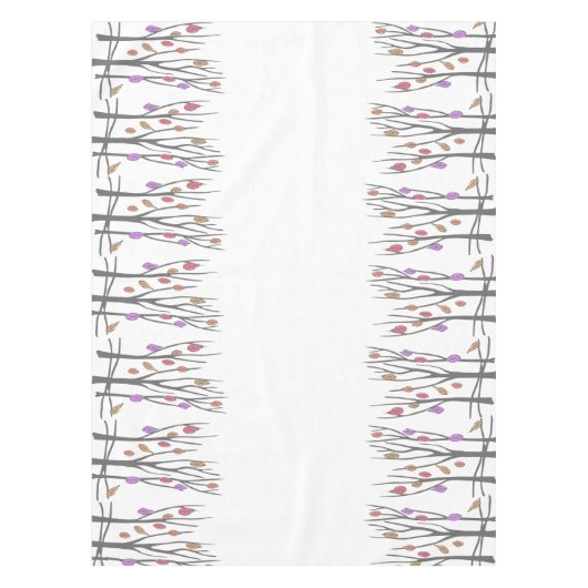 Erntedank Herbstlaub Tischdecke (Vorderseite)