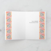 Erntedank Herbstleaf-Karte für Partner Feiertagskarte (Innenseite)